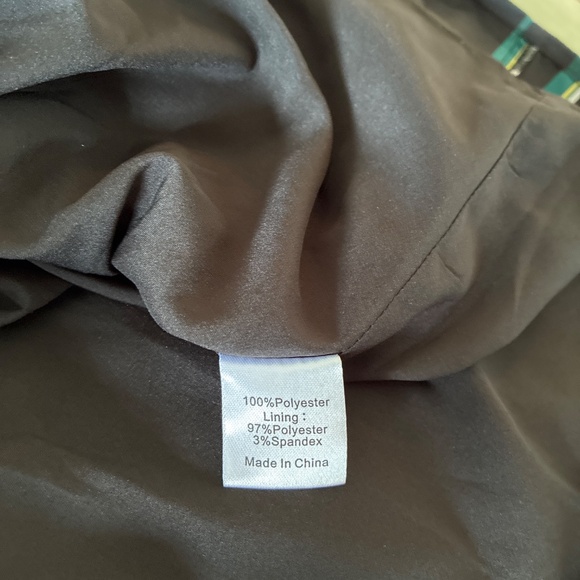 NWT Tuckernuck Palmerston dress in black and red highland plaid S - Picture 12 of 13